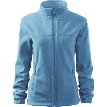 Dámská mikina RIMECK Mikina Jacket 504 na zip, fleece, dámská MAL-5041415 L Modrá azurově