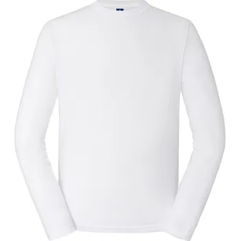 pracovní tričko Russell Tričko Russell 180L, dlouhý rukáv COT10180L00100-white Bílá XS