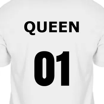 Organická trička Pro páry | Bio tričko Queen pro ni