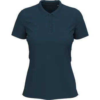 Pánská móda Stedman Polokošile Polo Claire, strečové, krátký rukáv, dámské COT059740k4502-marina blue M Modrá marine