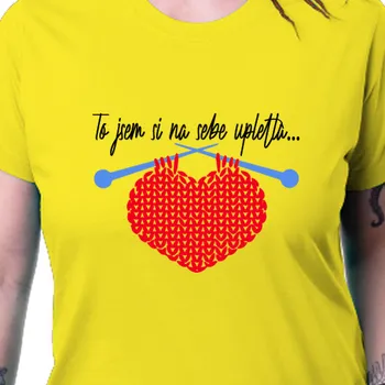 Tričko Pro babičku | Tričko Upletla jsem