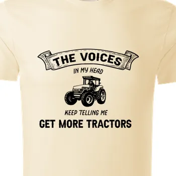 Pánské tričko Organická trička Traktory a bagry | Organické tričko Traktorista