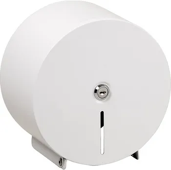 Bemeta Bubnový zásobník toaletního papíru, ø 200 mm, nerez, bílý 148112054