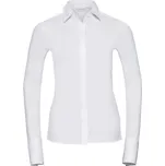 Russell Košile Ultimate 960F, elastická, dlouhý rukáv, dámská COT11960F00114-white Bílá 4XL