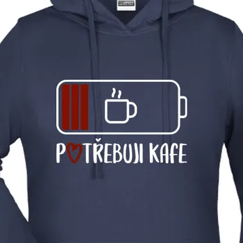 Dámská mikina Mikina Pro maminky | Dámská mikina Potřebuji kafe