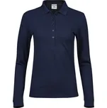 TeeJays Polokošile TJ 146, elastické, dlouhý rukáv, dámské COT18014600305-navy 2XL Navy