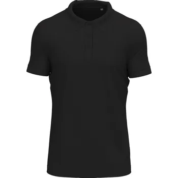Stedman Polokošile Polo Clive, strečová, krátký rukáv, pánská COT05964005905-black opal 2XL Černý opál