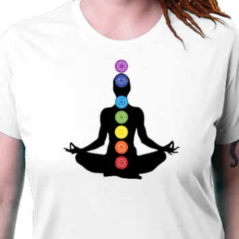 Tričko Motivační | Dámské tričko Čakry