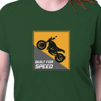 Tričko Auta a motorky | Dámské motorkářské tričko Speed