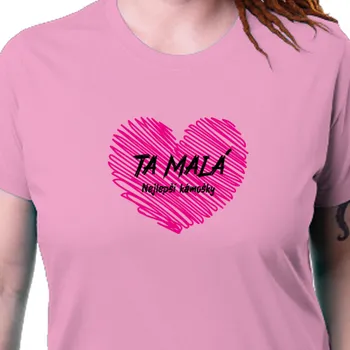 Dámské tričko Tričko BFF | Tričko Ta malá