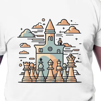 Pánské tričko Tričko | Triko Šachy