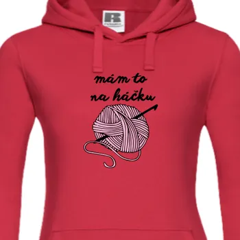 Dámská mikina Mikina Pro babičku | Mikina Mám to na háčku