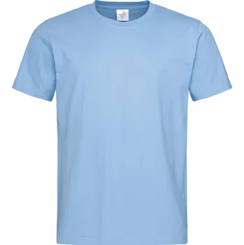 pracovní tričko Stedman Tričko Comfort 185 Men, krátký rukáv, pánské COT05210003703-light blue L Modrá světlá
