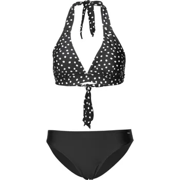 Dámské plavky Dámské dvoudílné plavky AQUOS TOFANA XS Černá, Bílá