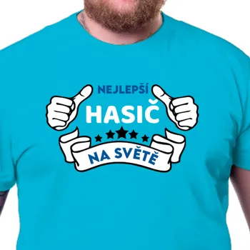 Pánské tričko Tričko  Akce | Tričko Nejlepší hasič