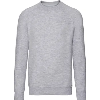 Dětská móda Mikina 762B, raglánová, dětská COT10762B346a1-light oxfor Oxford světlá 90