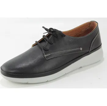 Dámské polobotky Dámské kožené polobotky WILD 0786263 černá 41