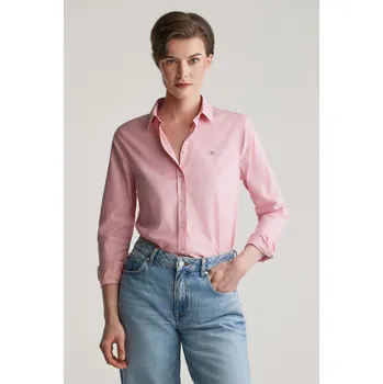 Dámská košile KOŠILE GANT SLIM STRETCH OXFORD SHIRT GERANIUM PINK