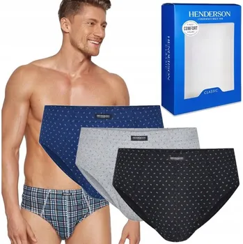 Slipy HENDERSON SLIPY PÁNSKÉ SLIPY 1446-K574 BAVLNA XXL