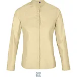 NEOBLU Halenka Bart Women, popelínová, dlouhý rukáv, dámská COT24378712504-beige XL Béžová