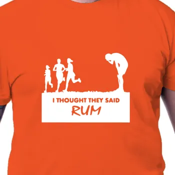 Pánské tričko Tričko Akce | Pánské tričko I thought they said RUM