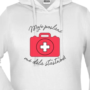 Dámská mikina Mikina Zdravotní sestry | Mikina Moje poslání