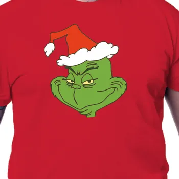 Pánské tričko Tričko Vánoce | Tričko Grinch bez nápisu