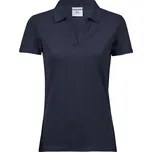 TeeJays Polokošile TJ 1409 s výstřihem do V, krátký rukáv, dámská COT18140900305-navy 2XL Navy