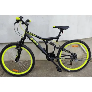 Horské kolo Celoodpružené horské kolo AMIGO 19" rám 26" kola 3x6 převodů SHIMANO