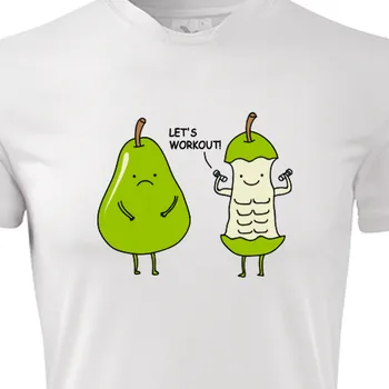 Funkční trička Vtipná | Vtipné tričko Fitness