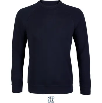 pracovní mikina NEOBLU Mikina Nelson Men, raglánová, pánská COT24319404605-night blue 2XL Modrá night