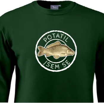 Chlapecká mikina Mikina Rybáři | Dětská mikina Potatil jsem se