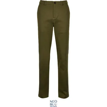 Pánské kalhoty NEOBLU Kalhoty Gustave Men chino, pánské COT243178u84m2-deep khaki 38 Khaki deep