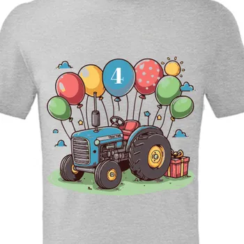 Pánské tričko Tričko K narozeninám | Narozeninové triko s traktorem