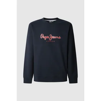 Pánská mikina Pepe Jeans Pánská mikina DUKE CREW Barva: modrá, Velikost: XL
