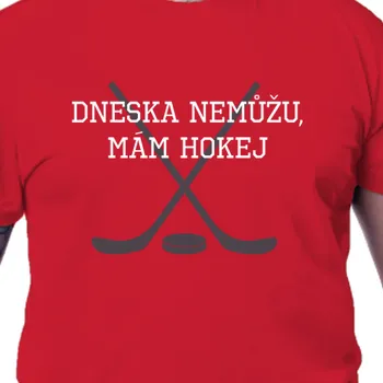 Pánské tričko Tričko Hokej | Tričko Mám hokej