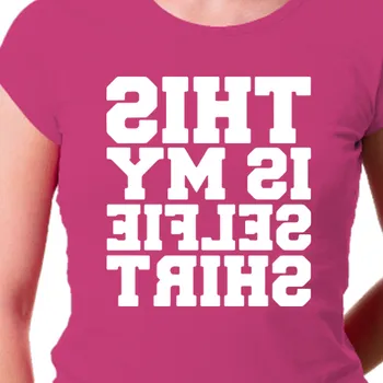 Dámské tričko Tričko Humor | Tričko This is my selfie shirt