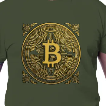 Pánské tričko Tričko Geek | Triko s Bitcoinem