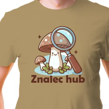 Pánské tričko Tričko Vtipná | Tričko pro houbaře Znalec hub