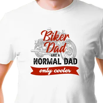 Pánské tričko Tričko Auta a motorky | Tričko Táta motorkář