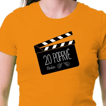 Dámské tričko Tričko K narozeninám | Dámské triko 20 let poprvé