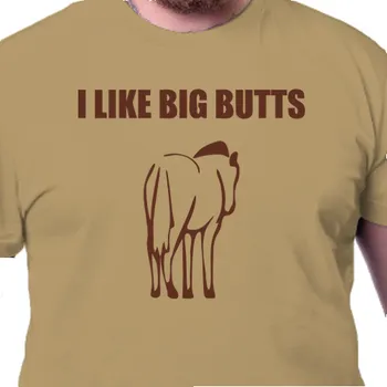 Tričko Koně a koňáci | Tričko I like big butts