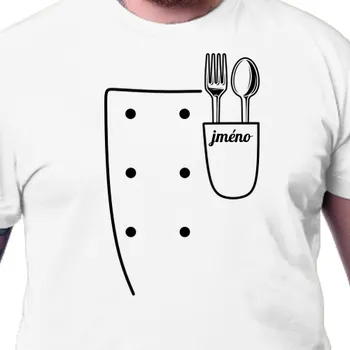 Pánské tričko Tričko Povolání | Vtipné tričko pro kuchaře