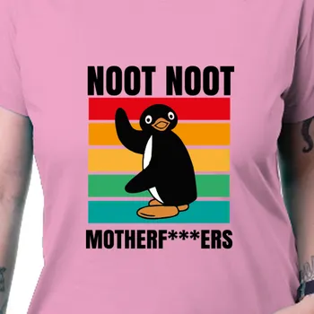 Dámské tričko Tričko Humor | Dámské triko Tučňák Pingu