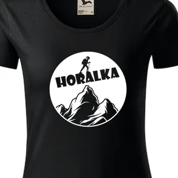 Dámské tričko Organická trička Pro páry | Dámské bio tričko Hory