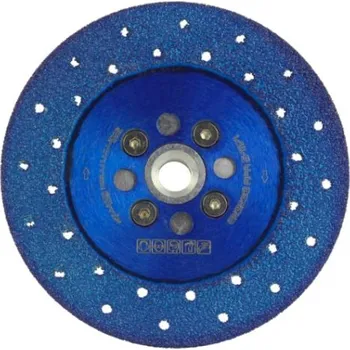 Brusný kotouč Diamantový kotouč na řezání a broušení kameniny M14 125x22,23mm, Kraft&Dele KD11229