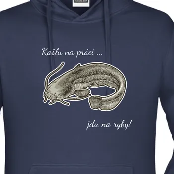 Pánská mikina Mikina Rybáři | Mikina Kašlu na práci