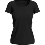 Stedman Tričko Crew Neck T Claire, krátký rukáv, dámské COT05970005905-black opal 2XL Černý opál