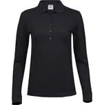 TeeJays Polokošile TJ 146, elastické, dlouhý rukáv, dámské COT18014600202-black M Černá