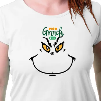 Tričko Vánoce | Dámské tričko Grinch